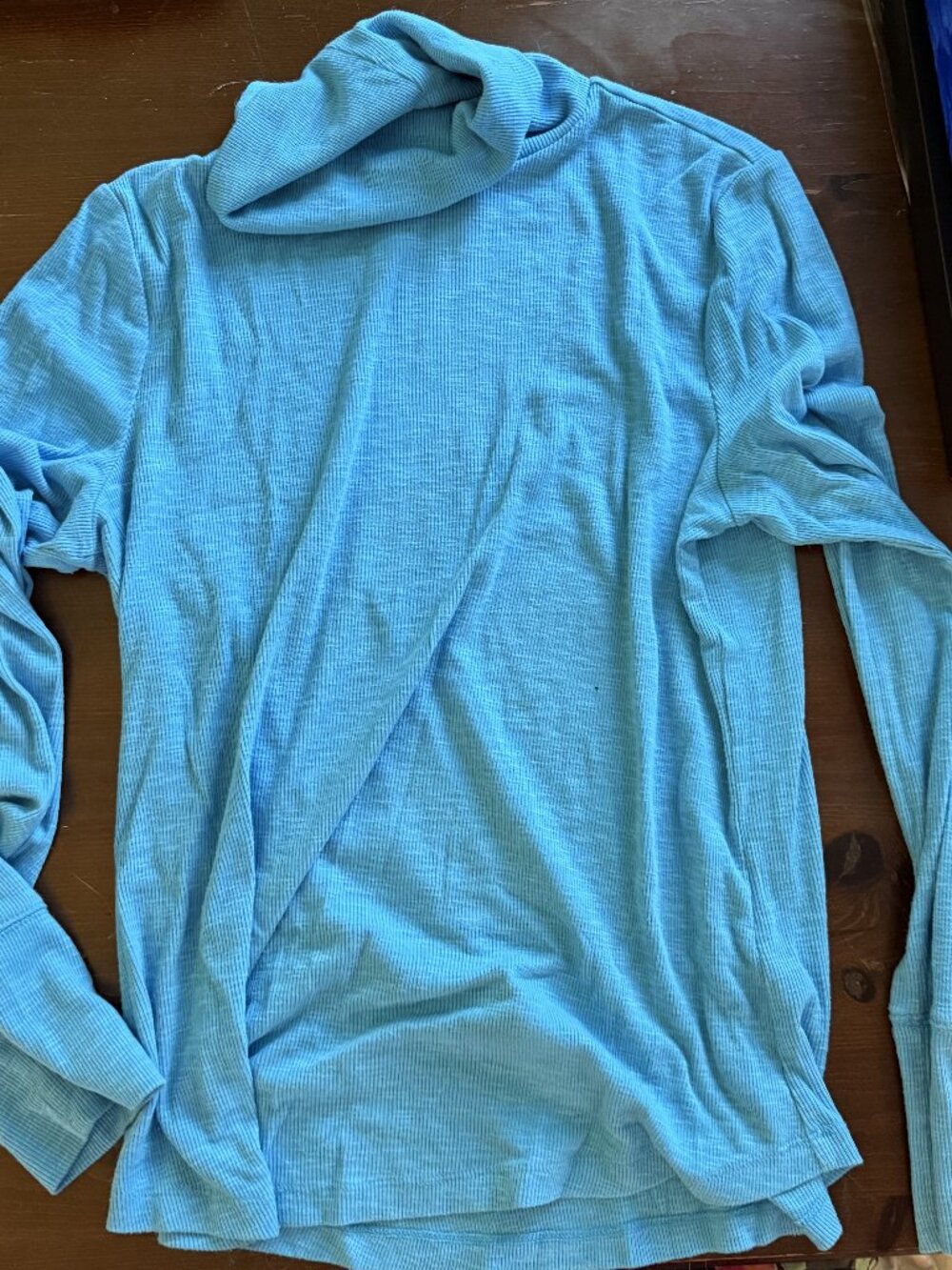 Gap Women's Turtleneck Bright Blue Size Large
